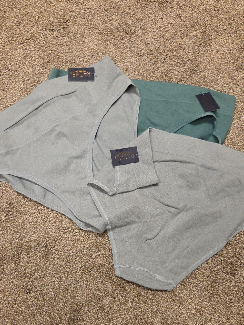 Rachel Women’s Briefs 3-Pack – Light Sage & Teal